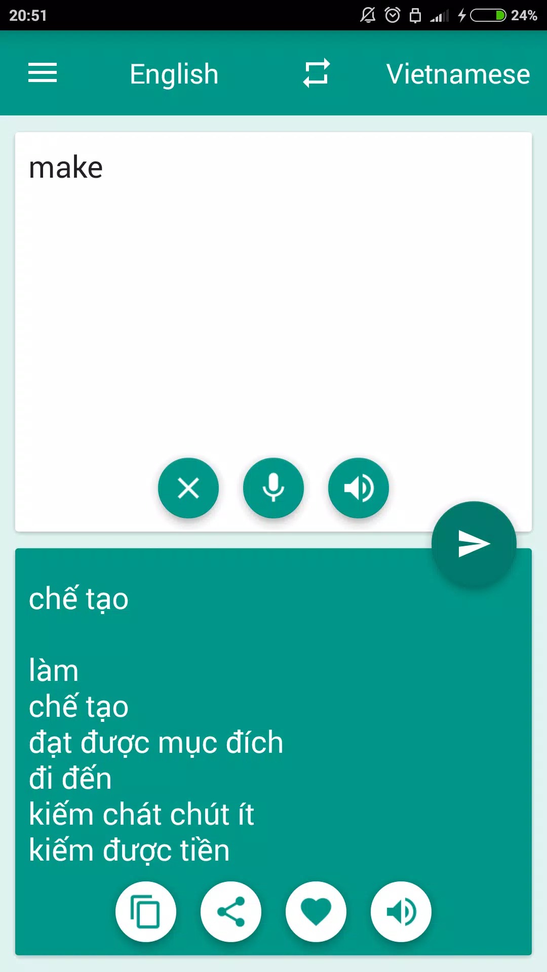 Vietnamese-English Translator screenshot