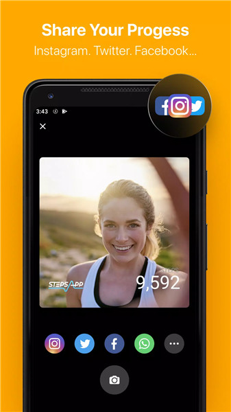 StepsApp – Step Counter screenshot