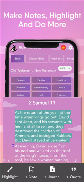 Bible Meditation -Pray & Study screenshot