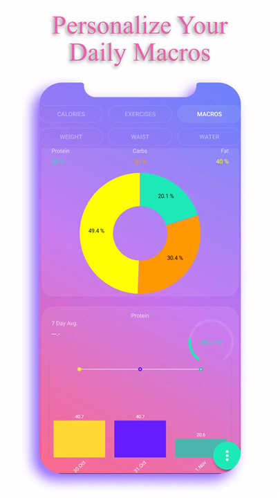 Calorie Counter - EasyFit screenshot