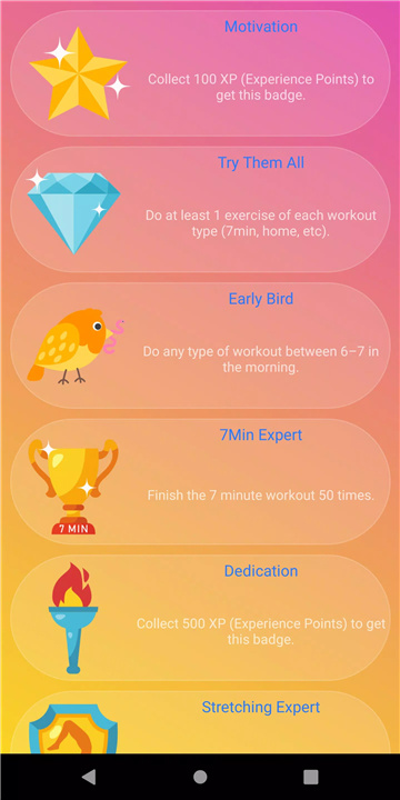 Home Workouts - EasyFit screenshot