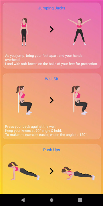 Home Workouts - EasyFit screenshot