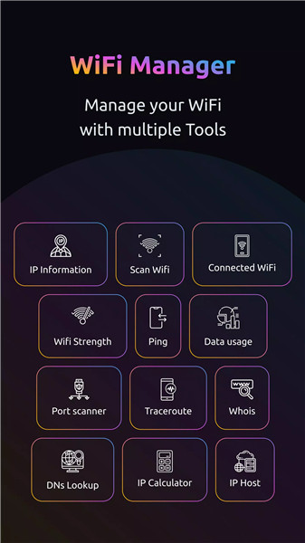 WiFi Manager & Data Monitor screenshot