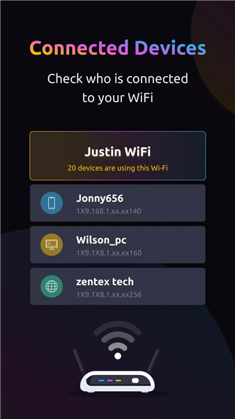 WiFi Manager & Data Monitor screenshot