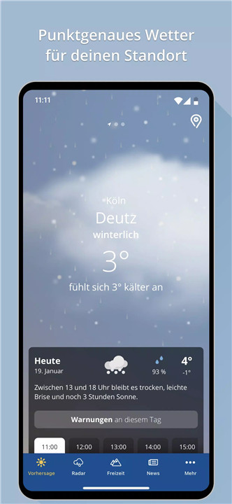 wetter.de screenshot