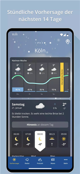 wetter.de screenshot