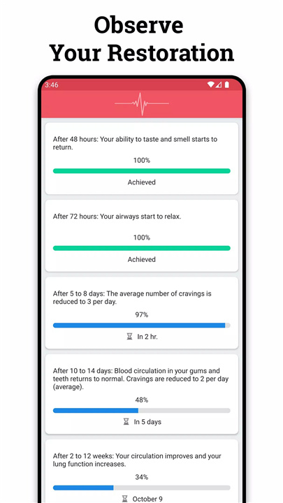 Quit Tracker: Stop Smoking screenshot