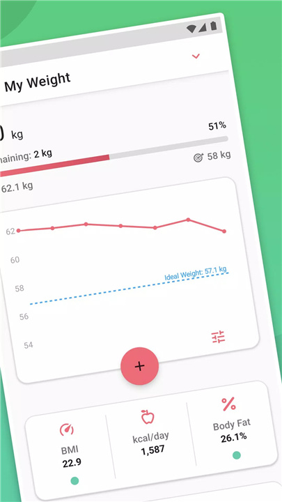 Weight Loss Tracker screenshot