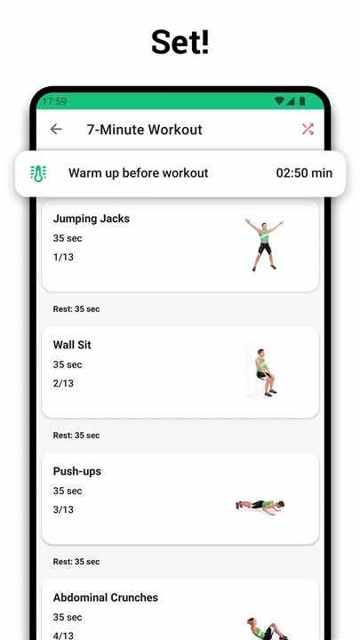 7-Minute Workout: HIIT Routine screenshot