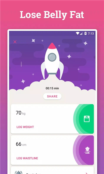 Absbee: Core & Stomach Workout screenshot