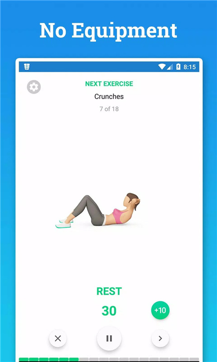 Absbee: Core & Stomach Workout screenshot