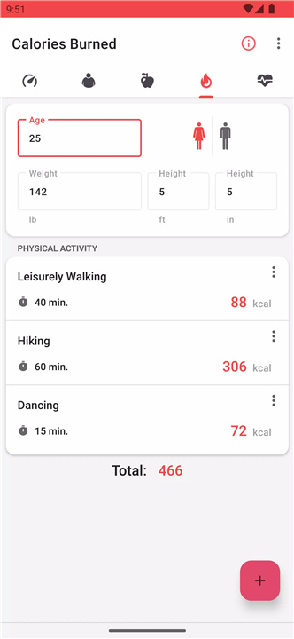 BMI Calculator screenshot