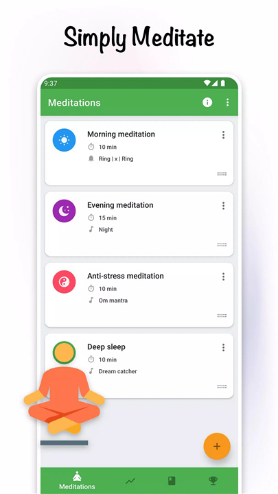 Simple Meditation Timer screenshot