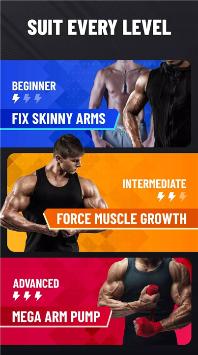 Arm Workout - Biceps Exercise screenshot