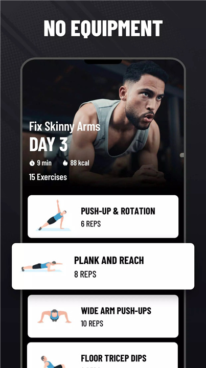 Arm Workout - Biceps Exercise screenshot