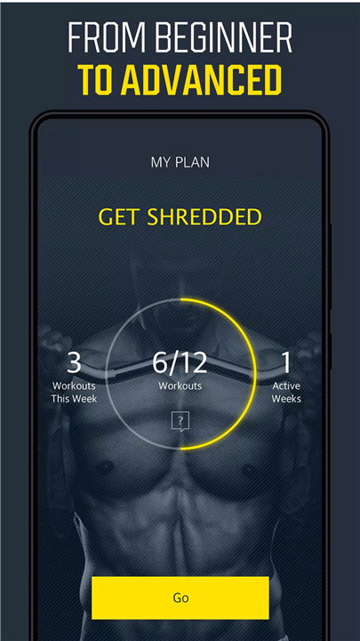 Gym Workout Planner & Tracker screenshot