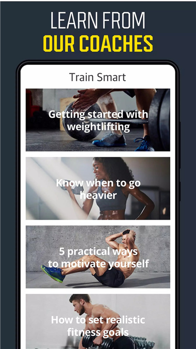 Gym Workout Planner & Tracker screenshot