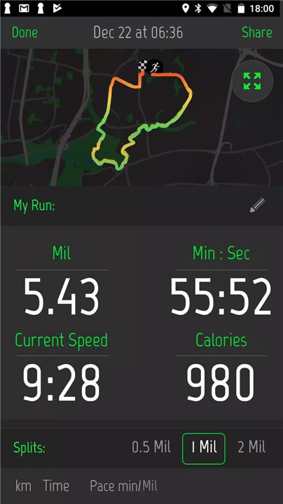 Running Distance Tracker + screenshot