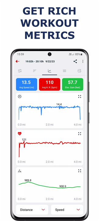 Cycling app - Bike Tracker screenshot