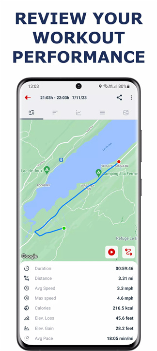 Cycling app - Bike Tracker screenshot