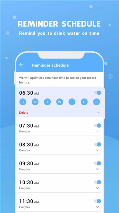 Water Reminder - Remind Drink screenshot