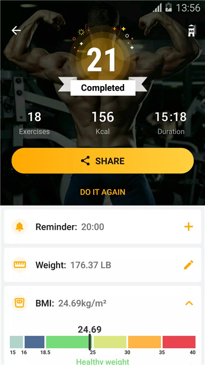 Home Workout for Men screenshot