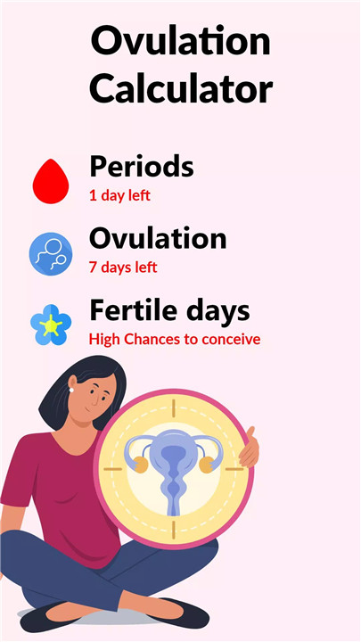 Ovulation Tracker & Calculator screenshot