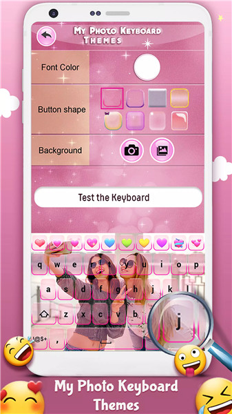 My Photo Keyboard Themes screenshot