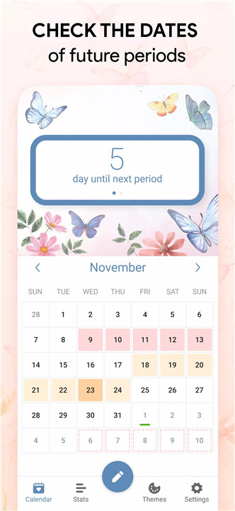 Period Tracker & Ovulation screenshot