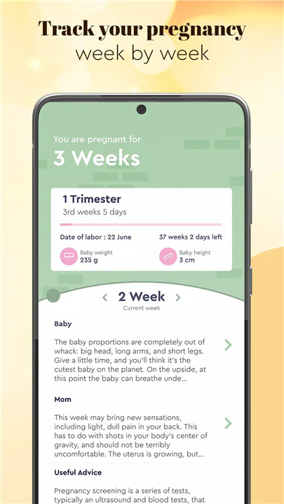 Pregnancy Tracker screenshot