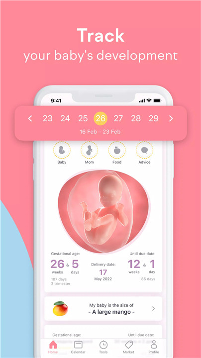 Pregnancy Tracker: amma screenshot