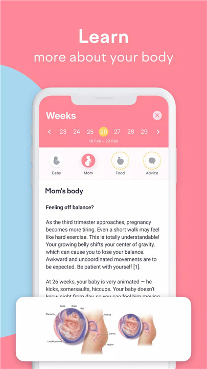 Pregnancy Tracker: amma screenshot