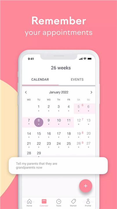 Pregnancy Tracker: amma screenshot