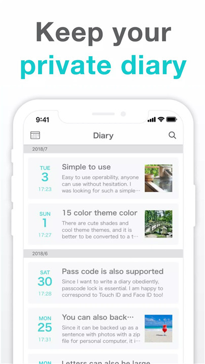 Simple Diary screenshot