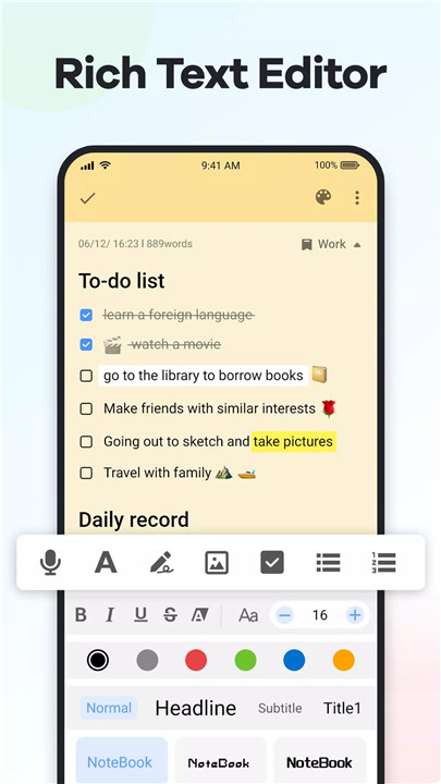 Keep Notes: Color NotePad Note screenshot