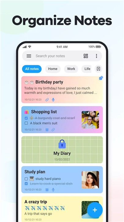 Keep Notes: Color NotePad Note screenshot