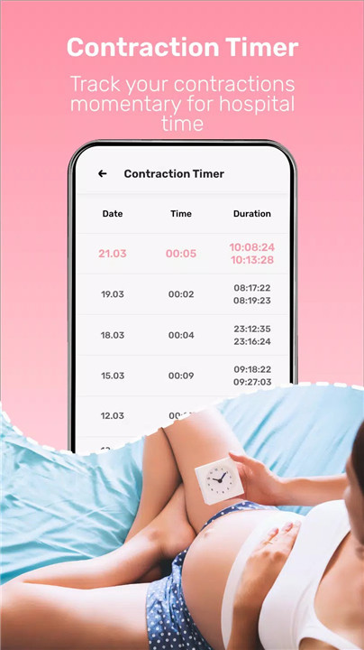 Pregnancy Tracker, Maternity screenshot