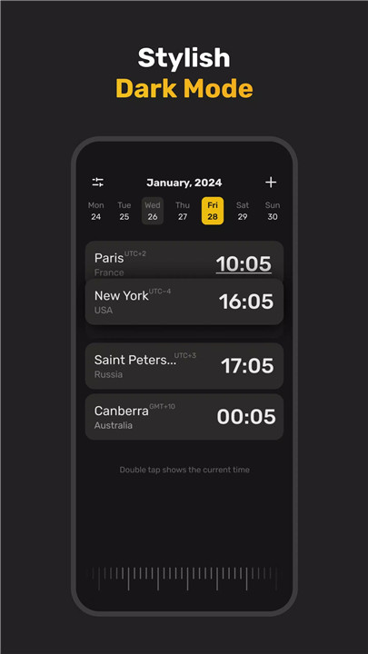 World Clock Widget - Time Zone screenshot