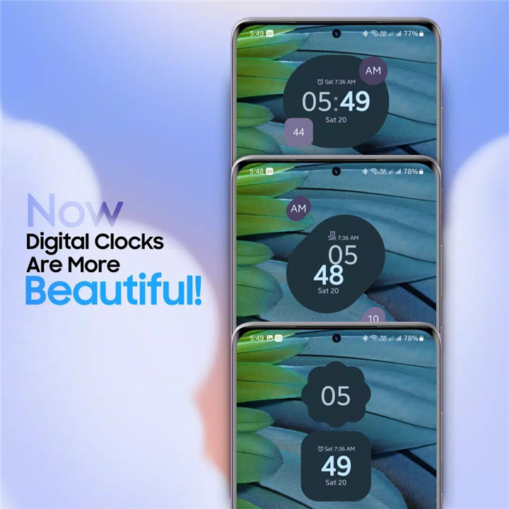 Pixel Clock Widgets & Themes screenshot