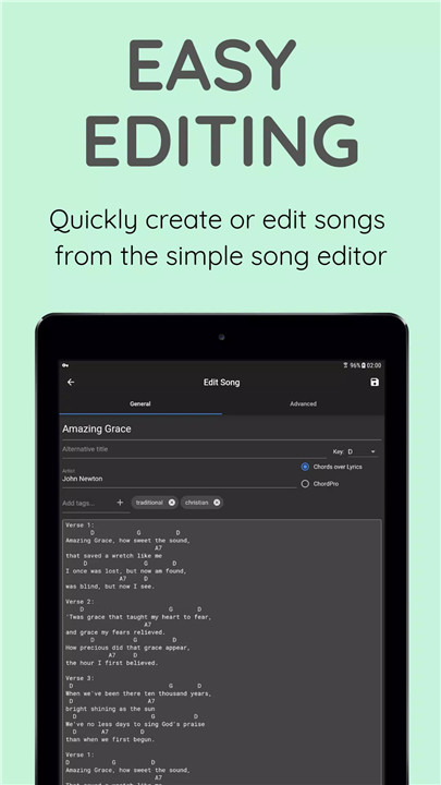 SongbookPro screenshot