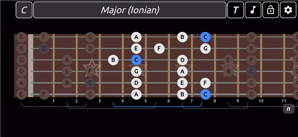 Guitar Scales & Patterns Lite screenshot