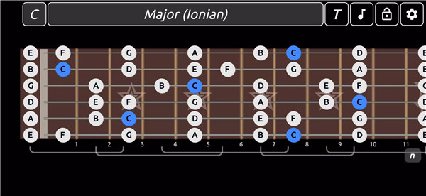 Guitar Scales & Patterns Lite screenshot