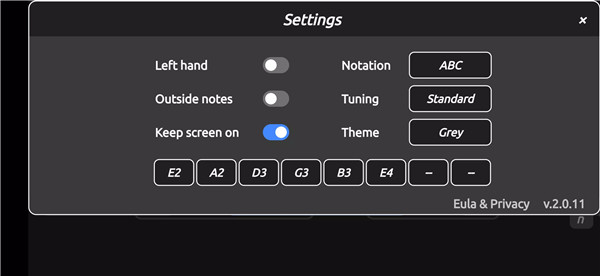 Guitar Scales & Patterns Lite screenshot