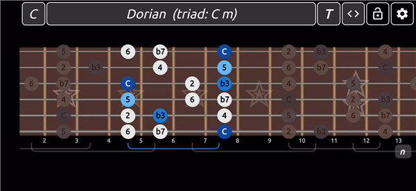 Guitar Scales & Patterns Lite screenshot