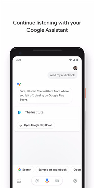 Google Play Books & Audiobooks screenshot