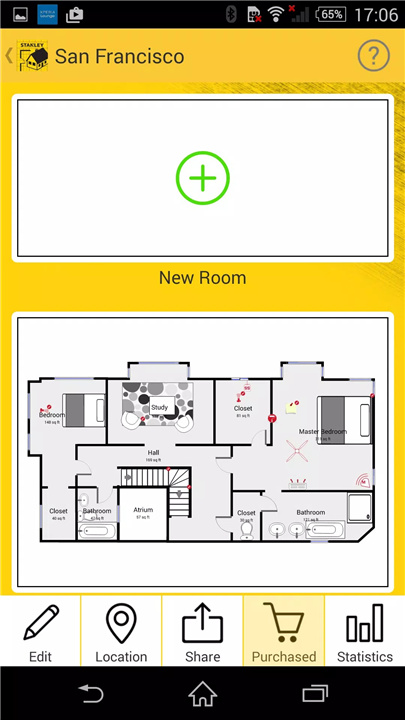 STANLEY Floor Plan screenshot