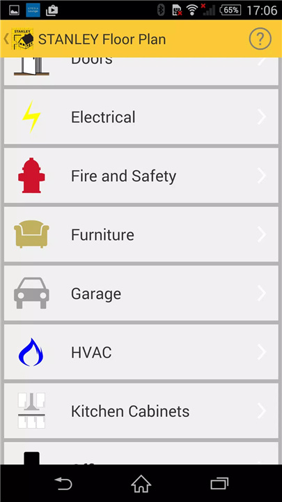 STANLEY Floor Plan screenshot