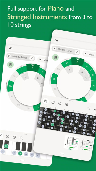 Scale, Chord Progressions screenshot