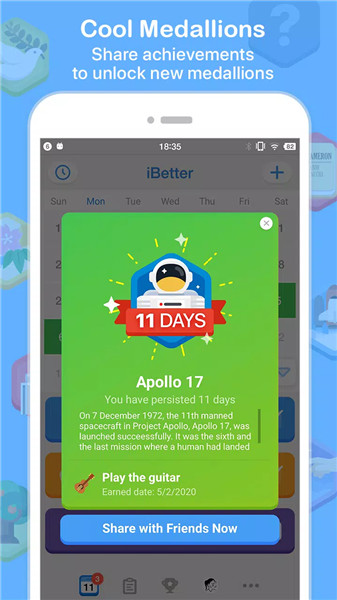iBetter · Habit Tracker screenshot