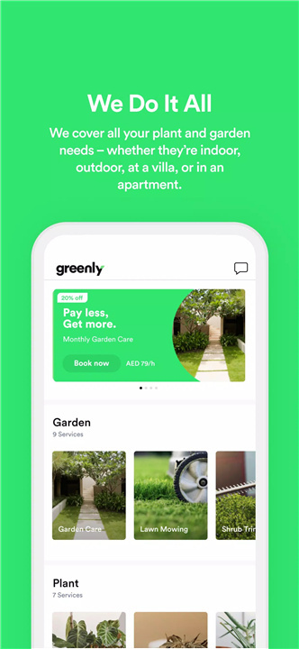 Greenly Plant & Garden Experts screenshot